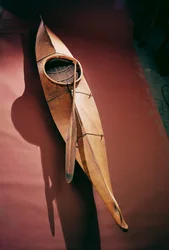 Tlingit kajak (trä)